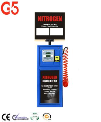 China Tire Pressure Monitor Nitrogen Tire Filling Machine With Auto Or Credit Card Operation for sale