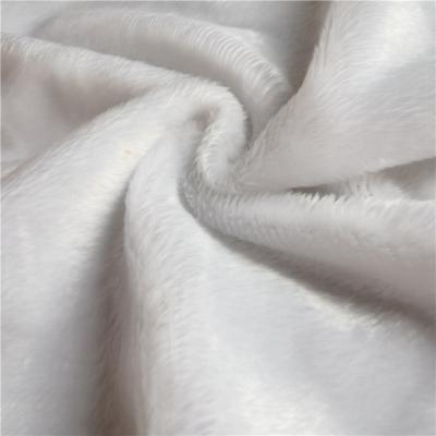 China 100% Polyester anti-static super soft knot dyed design micro velboa upholstery home textile fabric for sale