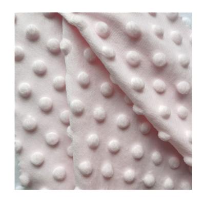 China Anti-Static 100% Polyester Velvet Embossed Dot Bubble Knit Velvet Fabric Super Soft Fabrics for sale