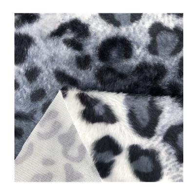 China Design anti-static velboa skin polyester print holland velvet animal fabric printed fabrics for clothes sofa fabtric for sale