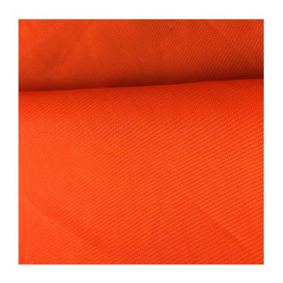 China Antistatic Plain Dyed Knit Knitted Polyester Fluorescent Reflective Fabric With EN-20471 for sale