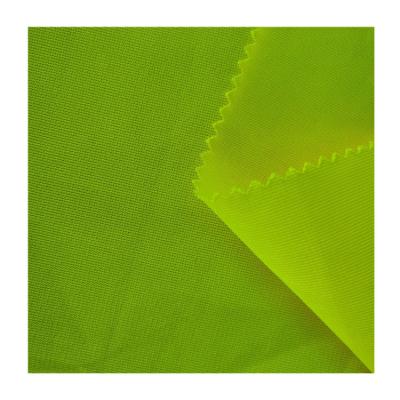 China 100% Polyester Anti-Static Yellow Fluorescent Mesh Fabric For Safety Vest Fabric for sale