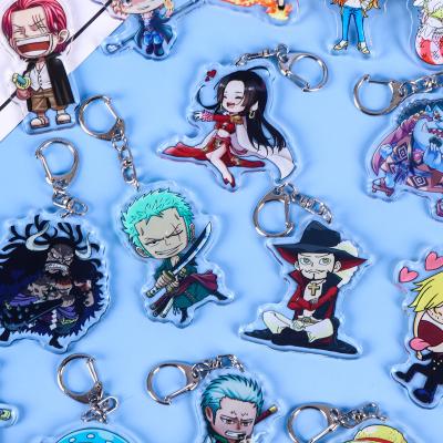 China Promotional gift anime acrylic pendant key chain/decoration gift/key chain creative custom bag key chain game series souvenior personality for sale