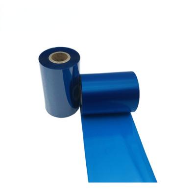 China ODM/OEM COMPATIBLE High Quality Tape 110*90 Barcode Printer Ttr Wax Resin Ribbon Blue Ink Ribbon Carbon Graphite Tape 110 x 75 for sale