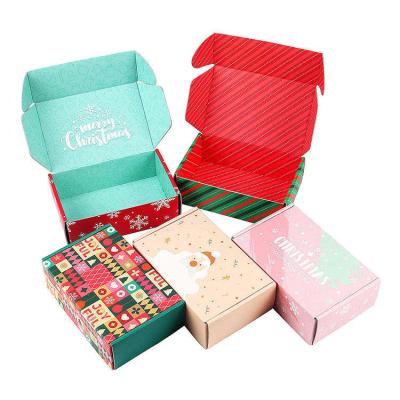 China Recycled Folding Custom Materials Cardboard Food Packaging Paper Box Small Logo Printing Shipping Gift Paper Box Recycle Folding Gift Box for sale