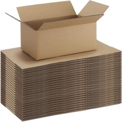 China recyclable & OEM Factory Handmade Corrugated Logo Pink Color Cosmetic Corrugated Packaging Mailing Box Shipping Cardboard Paper Box With Quality Guarantee for sale