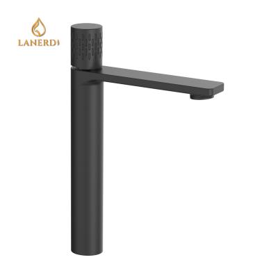 China Metered Faucets Deck Mounted Single Line Large High End Handle Bathroom Basin Water Faucet For Bathroom for sale