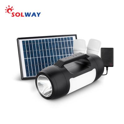 China Mini Solar Power Light For Home Camping House Solway Outdoor Game With Music Speaker Lights Solar Home System for sale