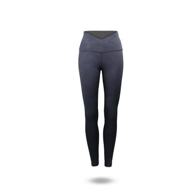 China New Trends Women's Design Fashion HOSTARON Fitness Leggings Breathable Seamless Body Shaping Yoga Pants for sale