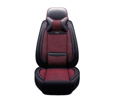 China Four Seasons Soft Custom Microfiber Polyester Universal Fit Car Seat Cover Leather Fashion Designed Breathable Mesh Cover for sale