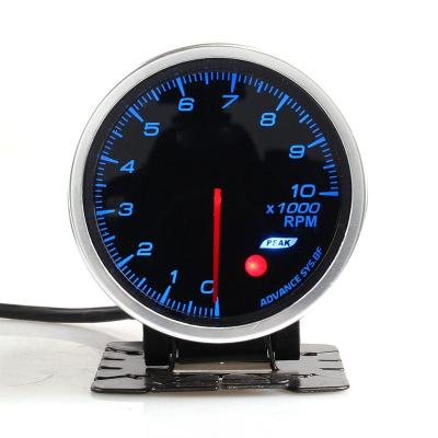 China All Car Racing Gauge 52/60MM LED 7 Color Boost Oil Pressure Water Temp Oil Temp Vacuum RPM Gauge Tachometer for sale