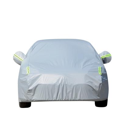 China To Prevent Car Body From Damage Caused By Weather And Environment Wholesale Customized Car Cover 190T Nylon Oxford Dustproof Outdoor 6 Layers Car Cover Waterproof All Weather Rain Proof for sale