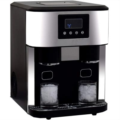 China Hot Selling Hotel Mini Dispenser 18kgs Small Ice Maker With Crushed Ice for sale