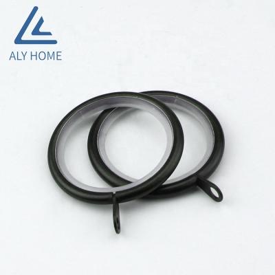 China Minimalist Decorative Plating Shower Curtain Rings For Window for sale