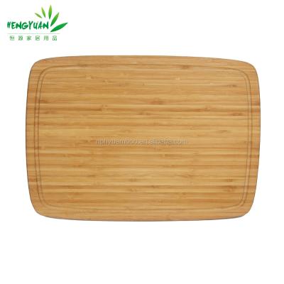 China Sustainable Bamboo Product Grooved Large Bamboo Cutting Board Wholesale for sale