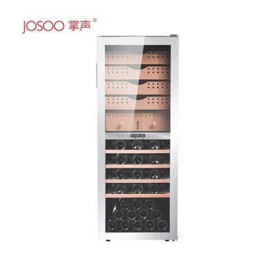 China High End Josoo Home Appliance Hotel Compressor Humidor Electric Cigar Cabinet Humidor Cooler Vintage for sale