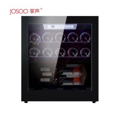 China Commercial Josoo Customized 220V 240V 110V CE/ETL Home Cellar Satisfaction Made Build in Wine Fridge Cooler for sale