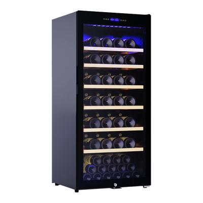 China JOSOO Outdoor 260L Custom Wine and Beverage Chillers Design Refrigeration Cellar Wine Cooler Refrigerators for sale