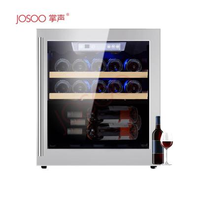 China Commercial Mini Desktop Wine Cabinet Josoo Cigar Crates / Humidors Cooler Wine Fridge Cellar for sale