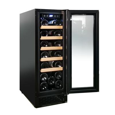 China Euro Commercial Professional Glass Door Wine Fridgerator Wholesale Josoo Stainless Steel Cave Wine Cooler for sale