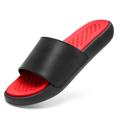 China New Fashion Anti-odor Eva Slipper Slide Cheap Bathroom Shower PVC Flip Flop PVC Rubber Plastic Men Beach Slipper for sale