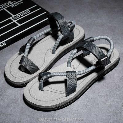 China New Arrival Anti-Smell Sandal Shoes Design Back Strap Men Beach Sandals Strap Band Beach Sandals for sale