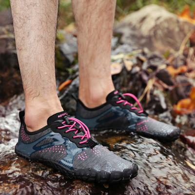 China Aqua Five Toe Finger Running Men's Snorkeling Anti-Smell Beach Sneakers Water Shoes Outdoor Five Toe Finger Swimming Shoes for sale