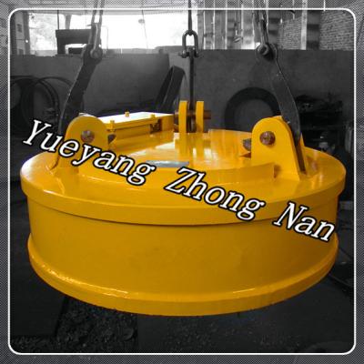 China Magnetic Lifting Equipment for High Temperature Steel Billets MW03-120L/2 for sale