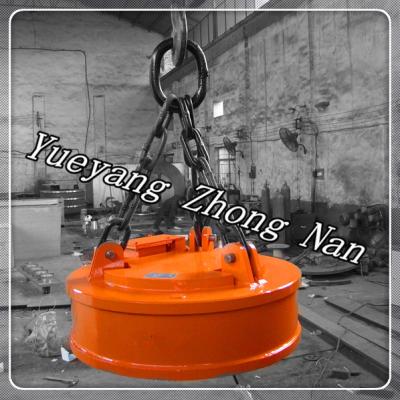 China Magnetic Lifting Machine for Normal Temperature Steel Billets MW03-140L/1 for sale