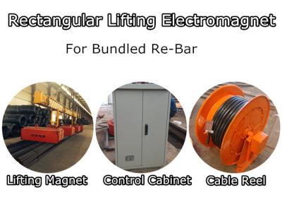 China Rectangular Lifting Electromagnet for Bundled Re-bar for sale