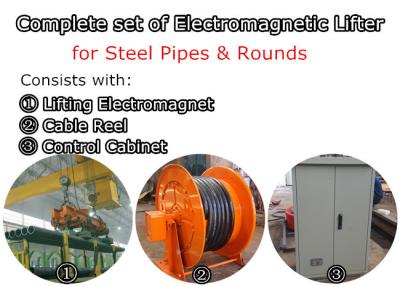 China Lifting Electromagnet for Round  and Steel Pipe for sale