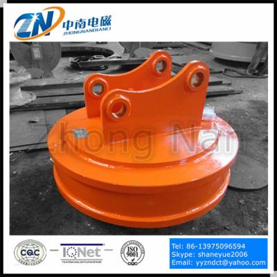 China Dia-600mm Excavator Suiting Lifting Magnet for Steel Scrap Lifting EMW-60L for sale