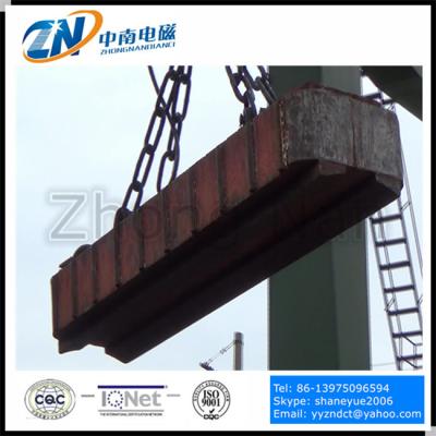 China Rectangular Type Electro Magnet for Lifting HIGH TEMPERATURE Wire Rod MW19-54072L/2 for sale