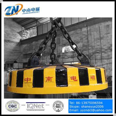 China Circular Magnetic Lifter for Steel Scrap Lifting MW5 for sale