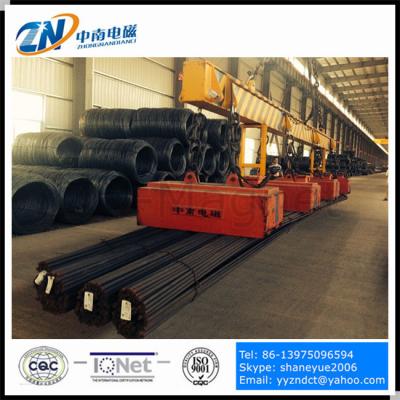 China Rectangular Lifting Electromagnet for Bundled Steel Rebar and Profiled Steel MW18-11070L/1 for sale