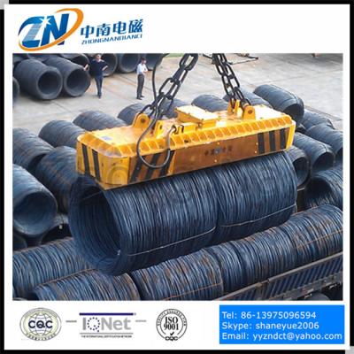 China Rectangular Lifting Electromagnet for Wire Rod Coil for sale