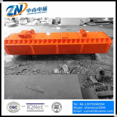 China Rectangular Electro Lifting magnet with Special Magnetic Pole for Wire Coil Rod MW19-27072L/1 for sale