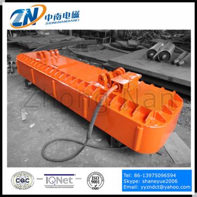 China Rectangular Electro Lifting magnet with Special Magnetic Pole for Wire Coil Rod MW19-30072L/1 for sale