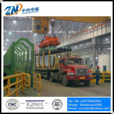 China Lifting Electromagnet for Round and Steel Pipe MW25-12080L/1 for sale