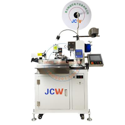 China Crimping and Tinning JCW-CST07B Automatic wire stripping and terminal crimping cable twisting and tin soldering machine for sale