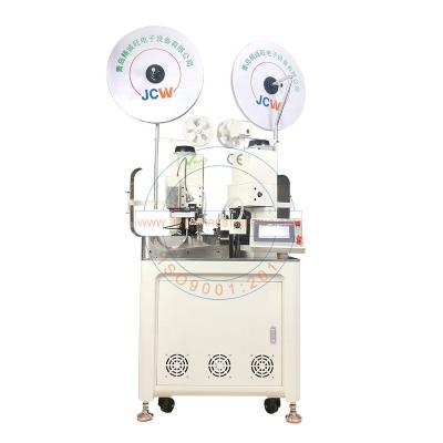 China Automatic Wire Crimping JCW-CST02 Full Automatic Double Head Terminal Crimping Machine for sale