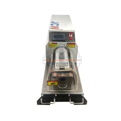 China Coaxial Cable Stripping JCW-S100 Series Semi-auto Heavy Duty wire strip machine rotary stripping equipment for sale