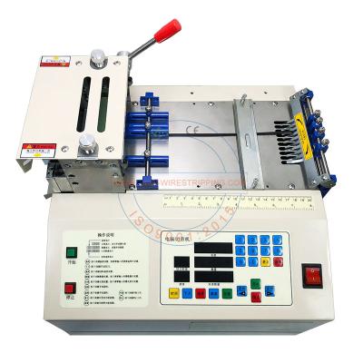 China Cutting JCW-C02 Multi-piece tube cutting Machine High speed heat shrinkable tubing cutting machine for sale