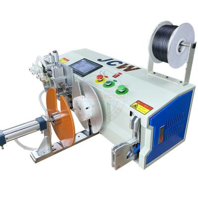 China WINDING Automatic cable coiling winding machine for cut and twist automatically wires counting meter JCW-WB05 for sale