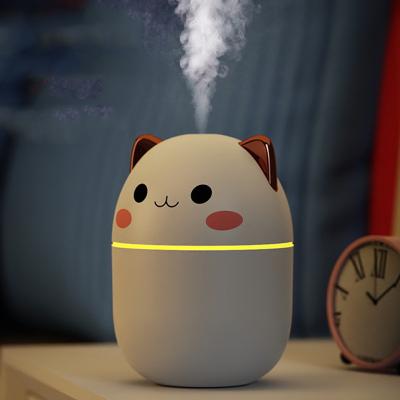 China Color Changing 200/300ML LED Light Air Humidifier Mini Mute Humidifier With Night Portable Car Air Humidifier Aroma Essential Oil Diffuser For Home for sale