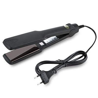 China Hotel Cheap Factory Price Anti Frizz Titanium Flat Hair Straightener Iron Hair Straightener Instant Heating Ionic Hair Straightener for sale