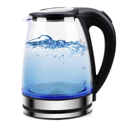 China Factory Sale 360 ​​Degree Kettle Water Heater Hotel Glass Electric Kettle New Products Low Rotation Electric Kettles for sale