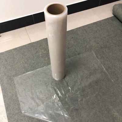 China Perferated Pe Carpet Shield Polyethylene Carpet Cover Protective Film Roll for sale