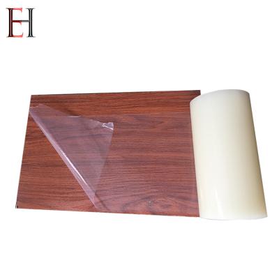 China Plastic Hard Film Rolls PE Floor Protector Clear Moisture Proof Moisture Proof for Flooring and Stairs for sale