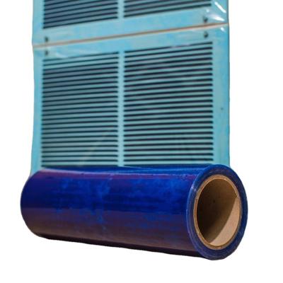 China Blue Color Strong Adherence Moisture Proof Easy Tear Off Duct Cover Protective Film Air Duct Cleaning Protective Tape For Duct for sale